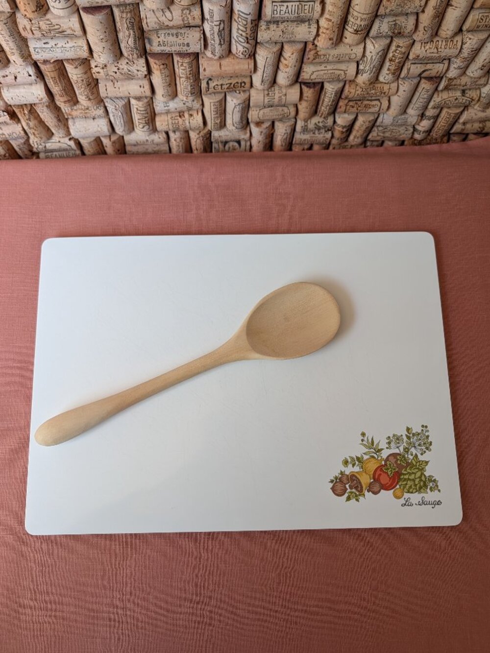 Countertop Saver By CorningWare Spice of Life Pattern - Tempered Glass - Picture 2 of 13
